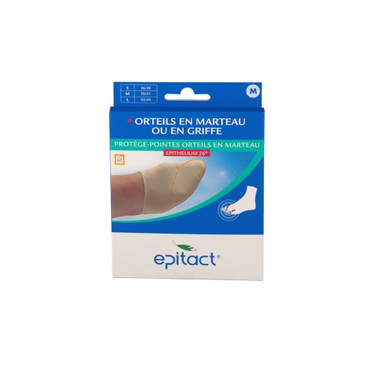 Protector de dedos en forma de martillo Epitact Talla S(36-38) 1 par