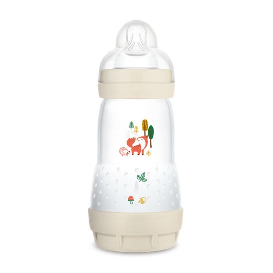 Mam Biberon Anti-Colicos Debit 2 Nature Lin 260ml