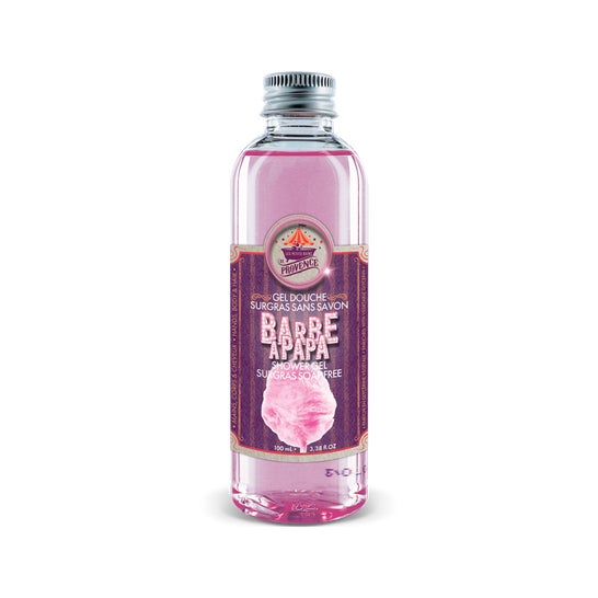 Les Petits Bains de Provence Gel Ducha sin Jabón Barbe à Papa 100ml