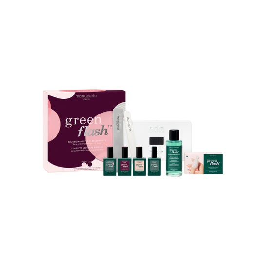 Manucurist Green Flash Set Rutina Manicura LED Completa