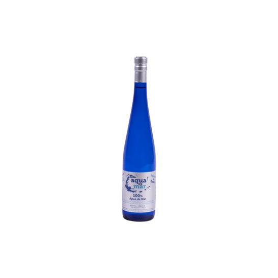Aqua de Mar Agua Mar Vidrio Azul 750ml