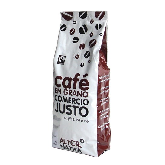 Alternativa3 Café Bioarábica Ecológico en grano 1 Kg