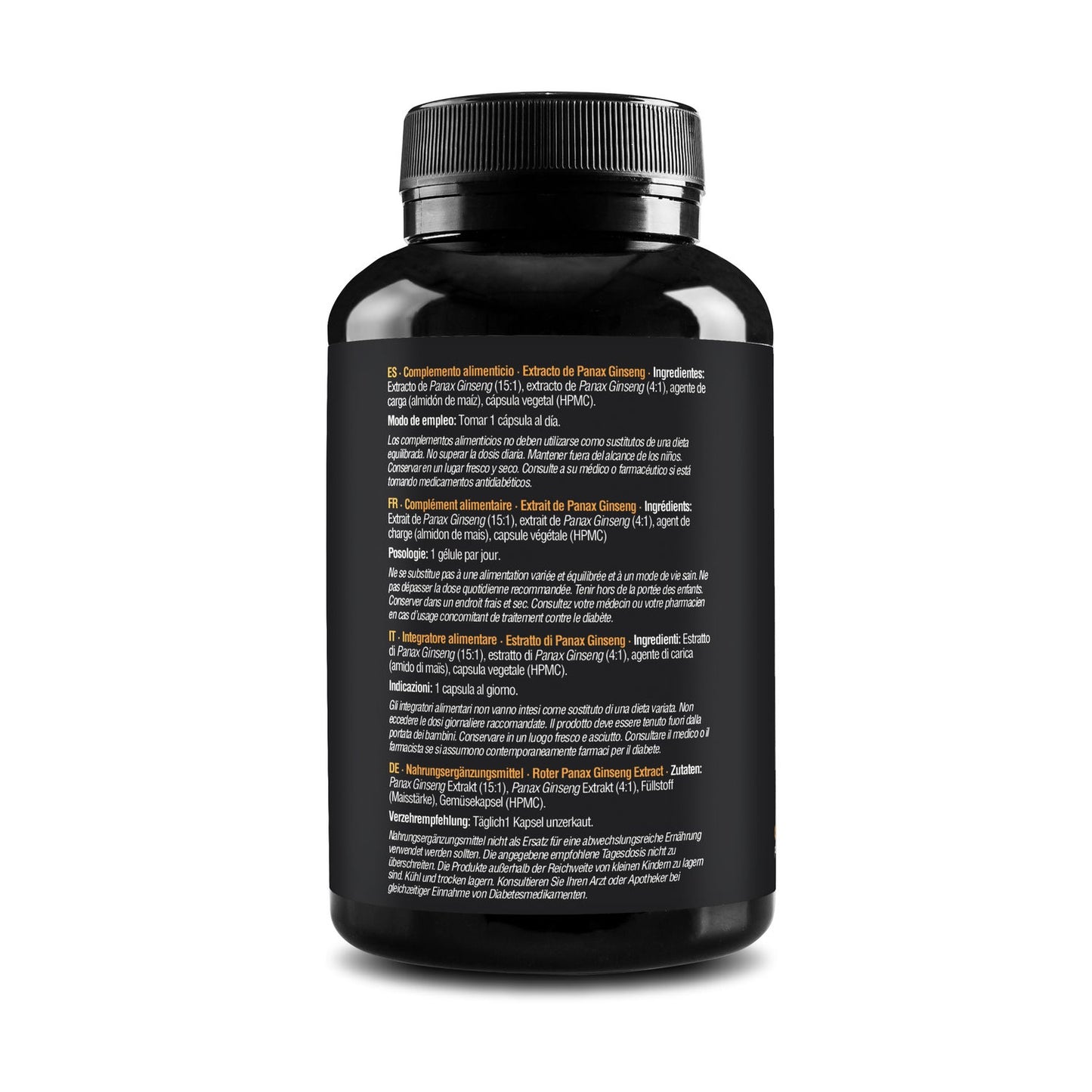 Zenement Extracto de Panax Ginseng 120vcaps