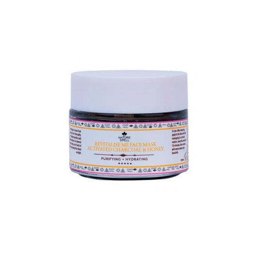 Nature Spell Activated Charcoal & Honey Purifying Face Mask 100 ml.