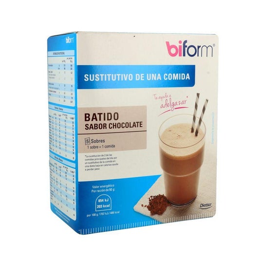 Biform batido chocolate 5 sobresx50g