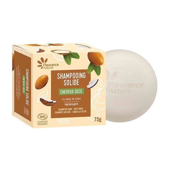 Fleurance Nature Champú Sólido Cabello Seco Coco 75 g
