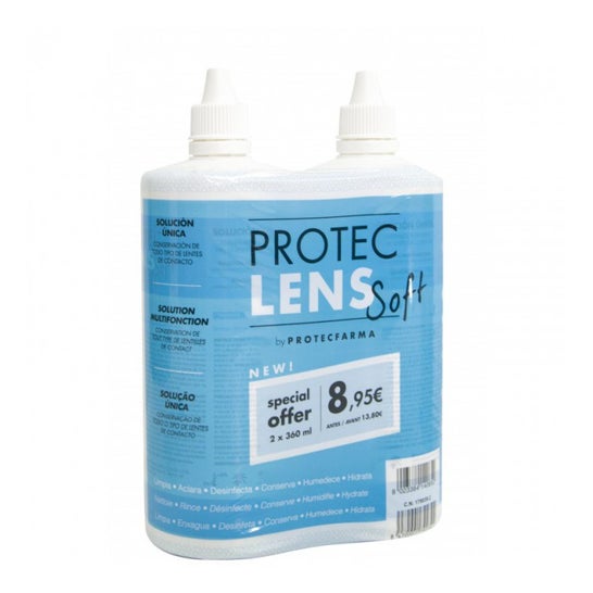 Protec Lens Soft Soluni 2X360M