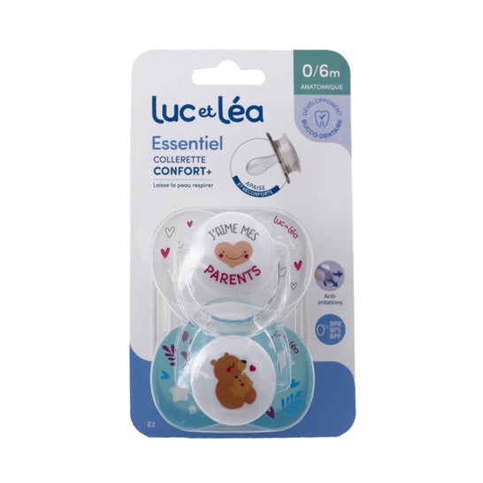 Luc Et Léa Essentiel Duo E2 Chupete 0-2 M 2 uds