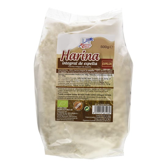 La Finestra Sul Cielo Harina Espelta Integral Eco 500 g