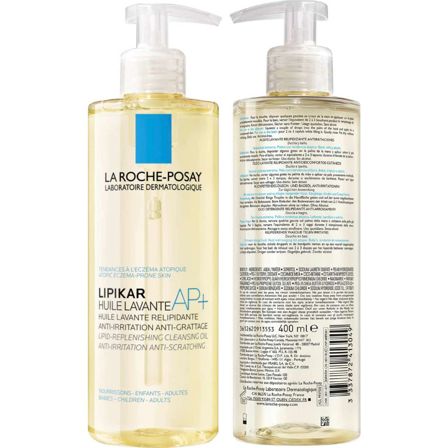 La Roche-Posay Lipikar Aceite Lavante AP+ 400ml