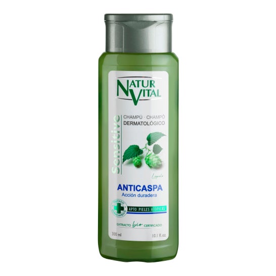 NaturVital Champú Sensitive Anticaspa 300 ml