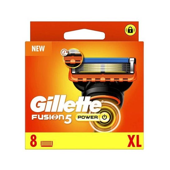 Gillette Fusion 5 Power Recambio 8uds