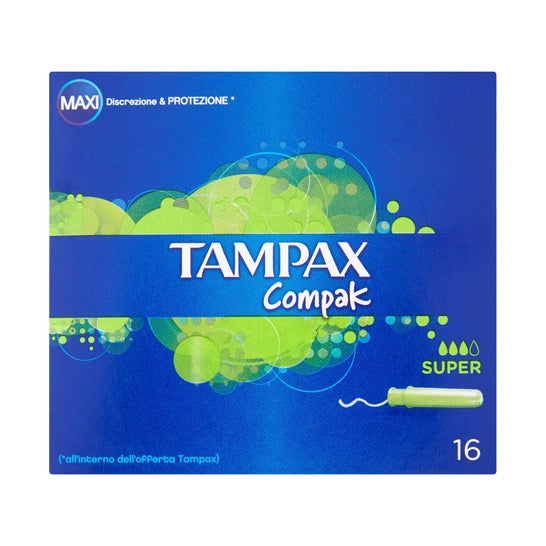 Tampax Compak Super 16 uds