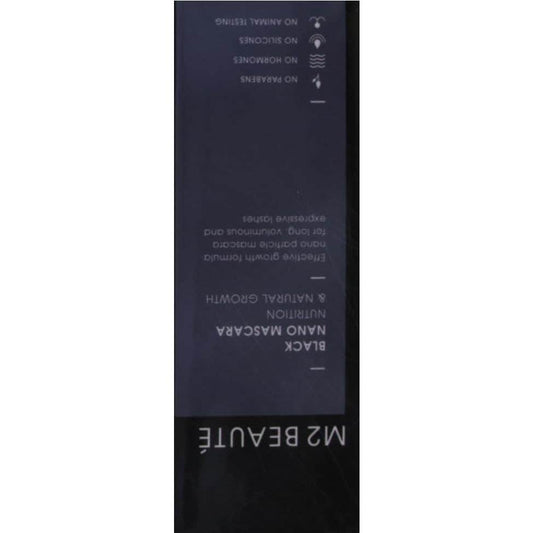 M2 Beauté Black Nano Máscara 6ml