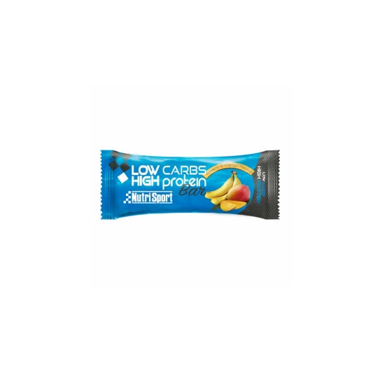 Barritas Low Carbs Nutrisport Exp. + 16 Und. - Banana-Mango