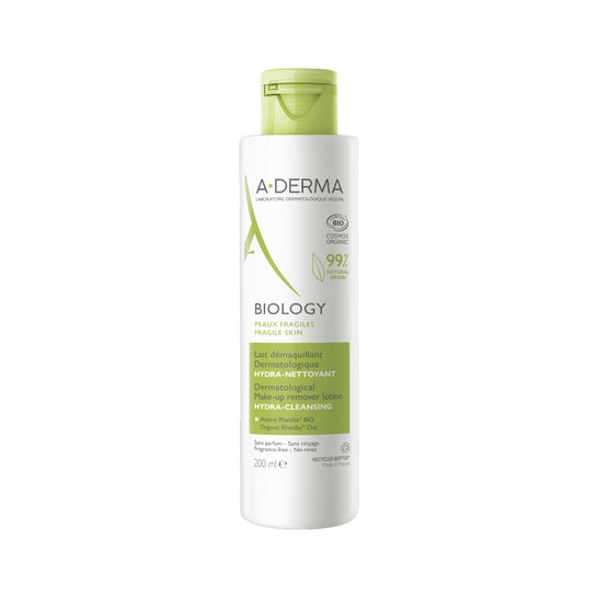 A-Derma Biology Leche Desmaquillante 200 ml