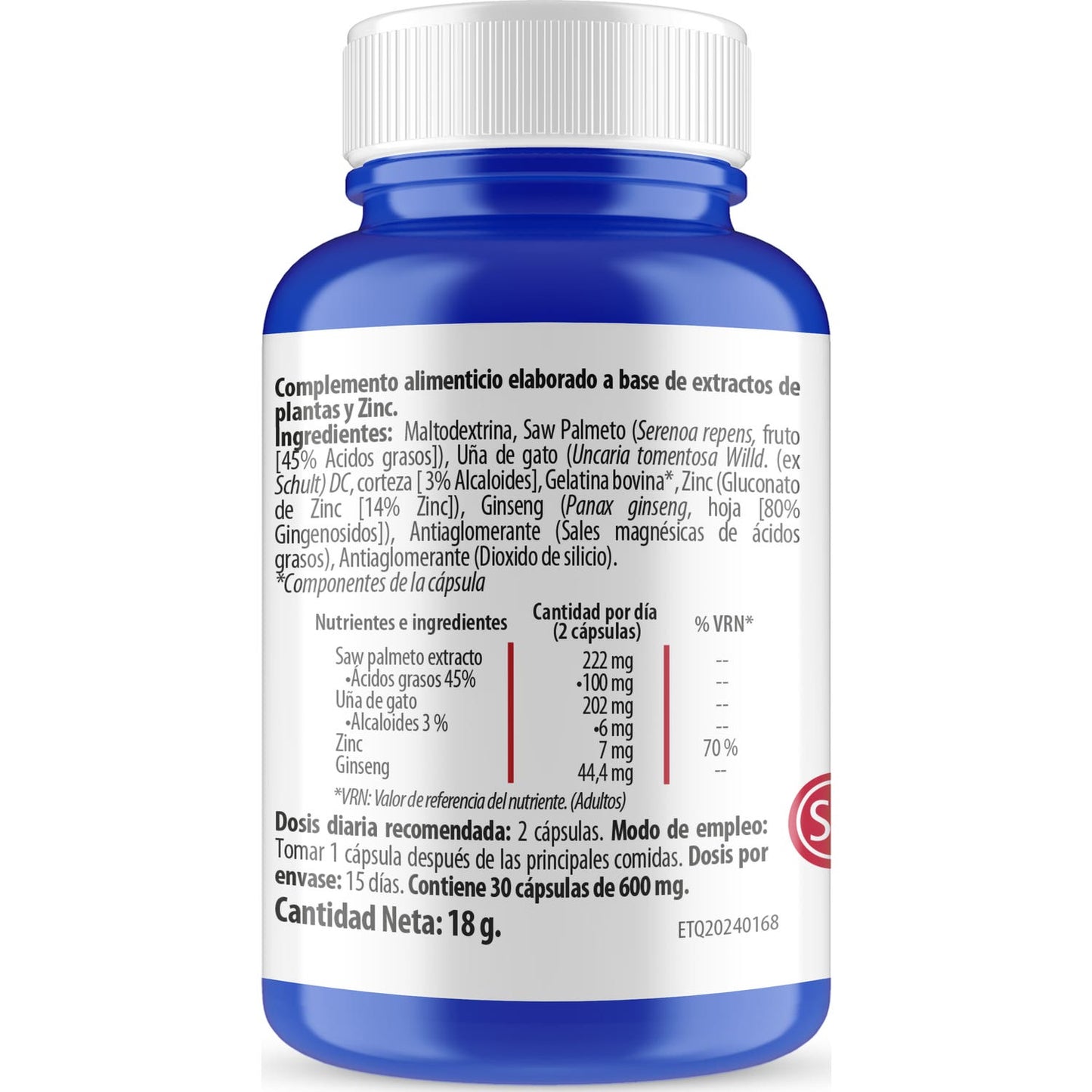 Health 4U Saw Palmeto Prostate 30caps