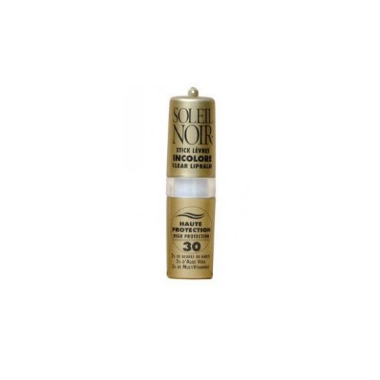 Soleil Noir Barra de Labios Incolora SPF 30 4g