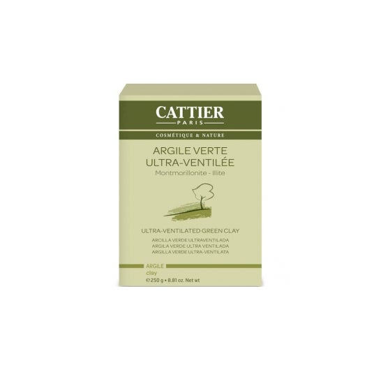 Cattier Arcilla Verde Ultra Ventilada 250 g