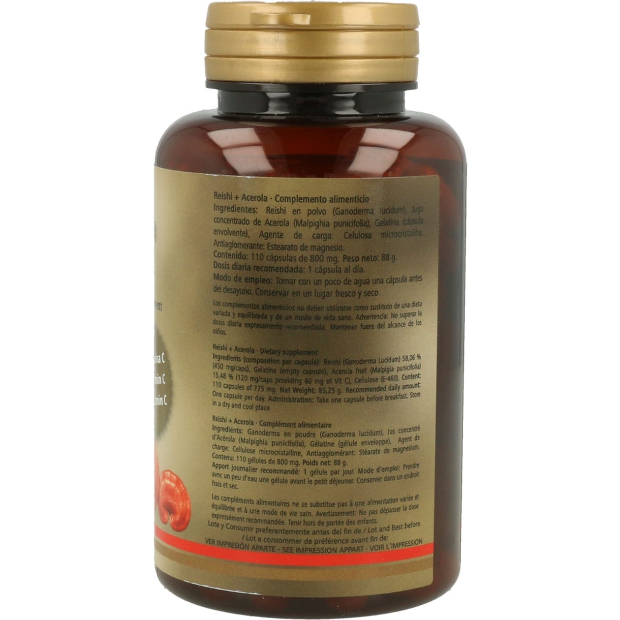 Plantapol Reishi + Acerola 110 Caps