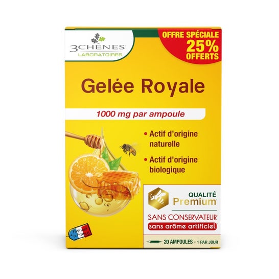Les 3 Chenes Jalea Real 1000mg 20x10ml