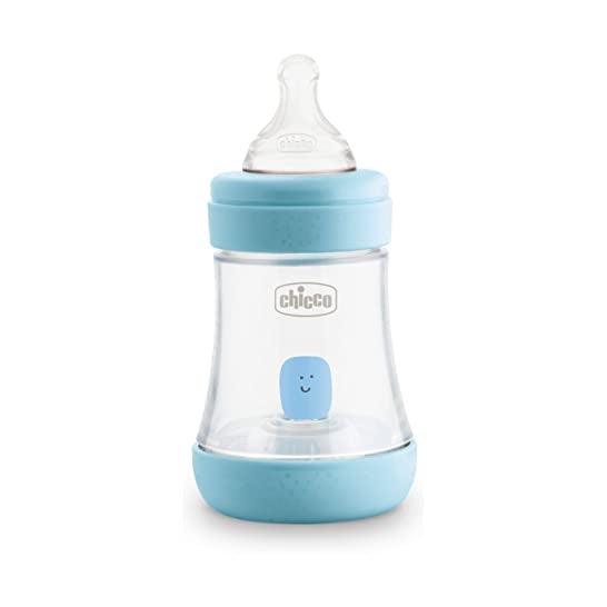 Perfect Biberón Tetina de Silicona Azul 5 0M+ 150ml