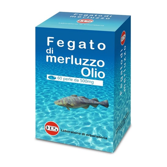 Kos Hígado Bacalao 500 mg 60 caps