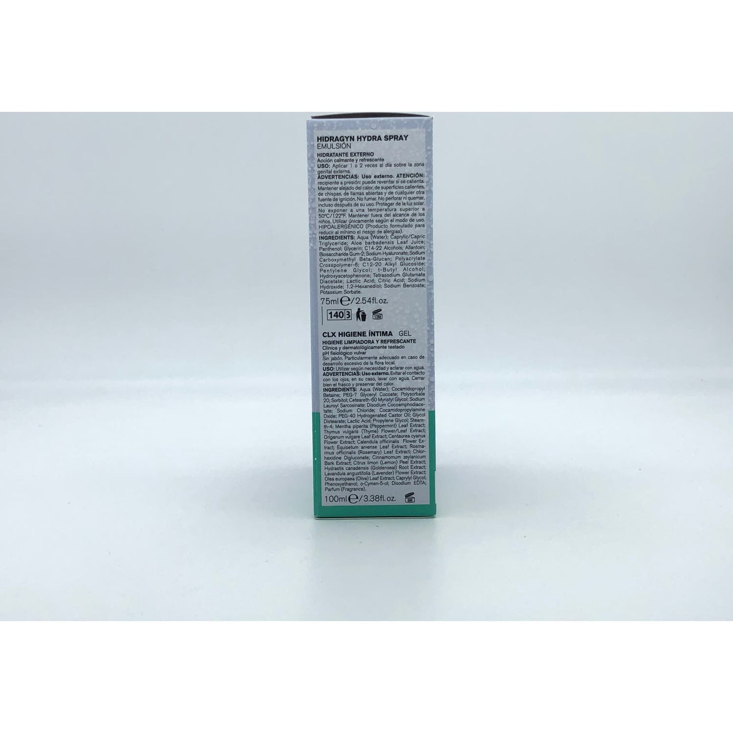 Cumlaude Lab Pack Hydra Spray 75ml + Higiene Íntima CLX 100ml