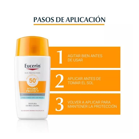 Eucerin Hydro Protect Fluido Ultra Light SPF50+ 50ml