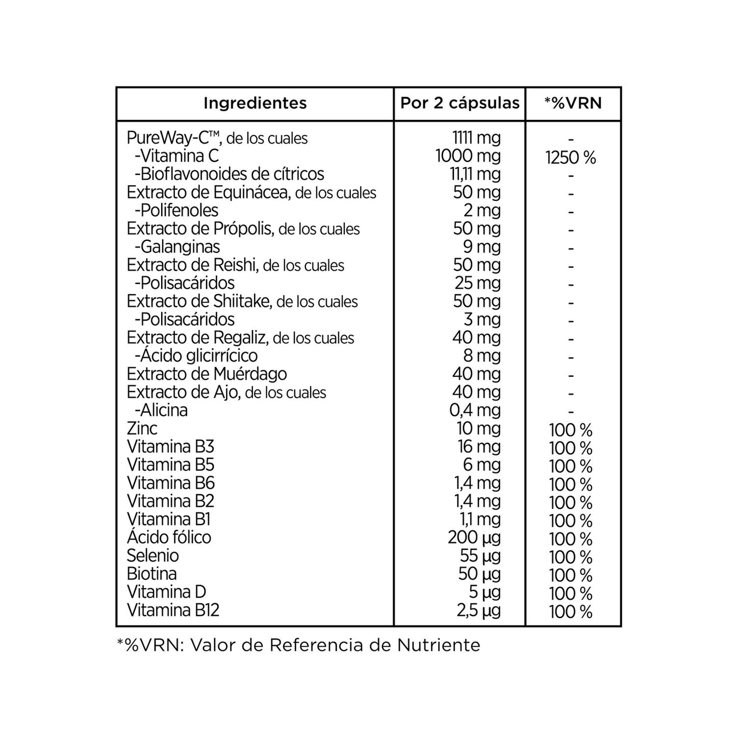 Luxmetique Fórmula defens 19 60caps