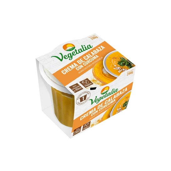 Vegetalia Crema de Calabaza Y Cúrcuma Bio 290g