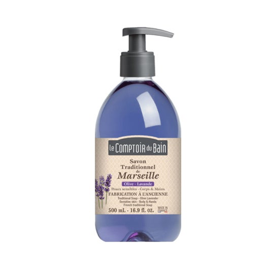 Le Comptoir du Bain Jabón Líquido Oliva Lavanda 500 ml
