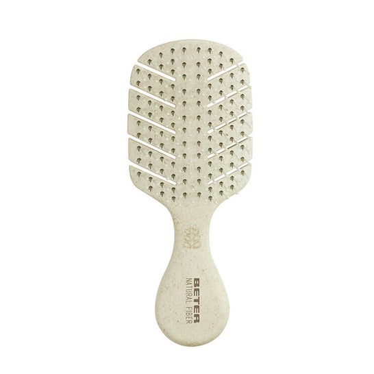 Beter Cepillo Detangling Mini Natural Fiber Beige 1ud