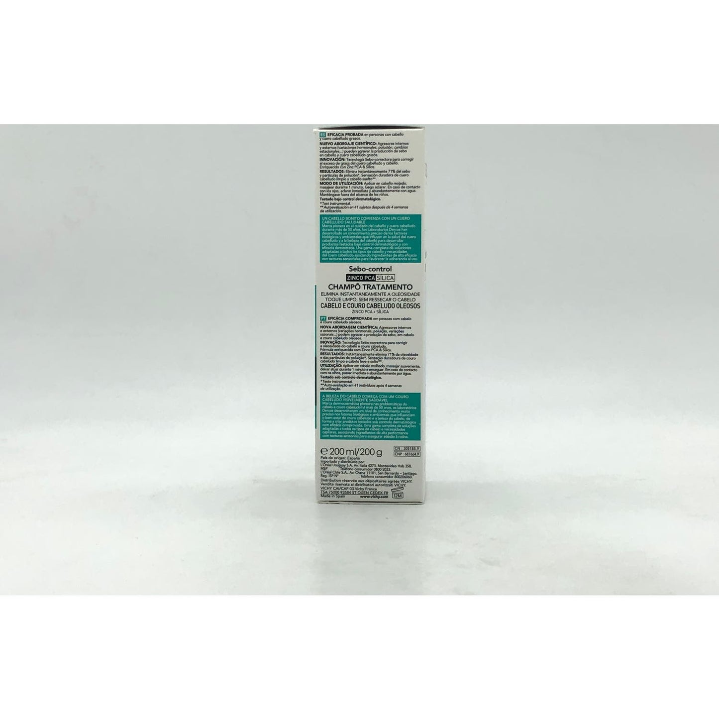Vichy Dercos Technique Sebo Control Champú 200ml
