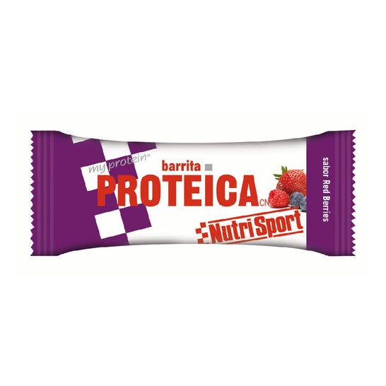Nutrisport Barrita Proteica Red Berries Bio 44g
