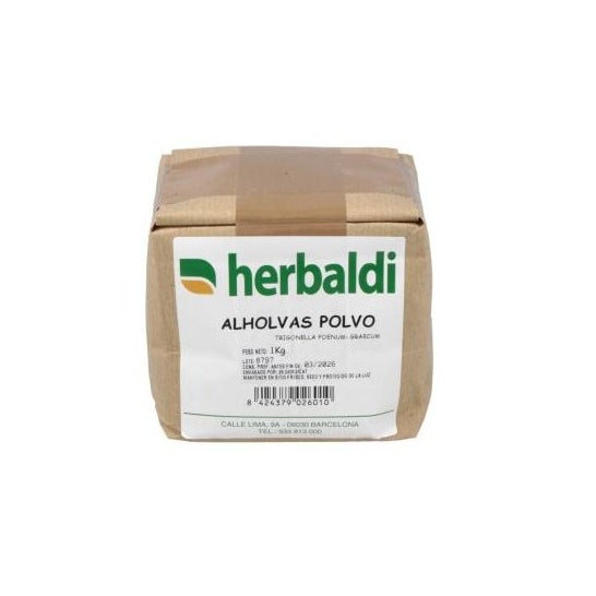 Herbaldi Hierba Alholvas Polvo 1kg