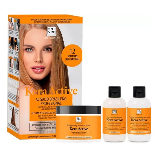Soivre Cosmetics Kera Active Kit Alisado Brasileño