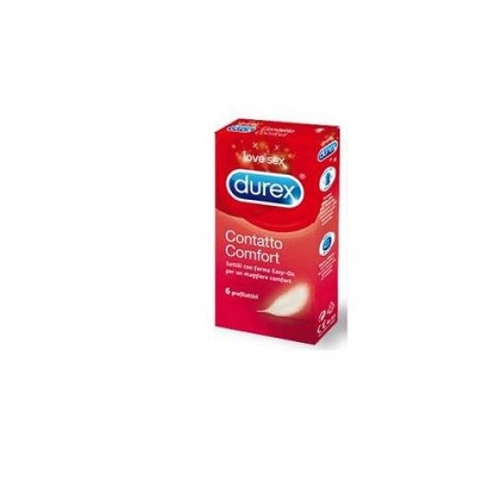 Durex Profilácticos Contacto Confort 6uds