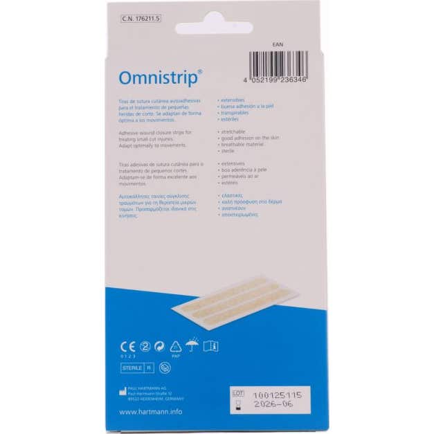Hartmann Omnistrip 6x38mm 2uds