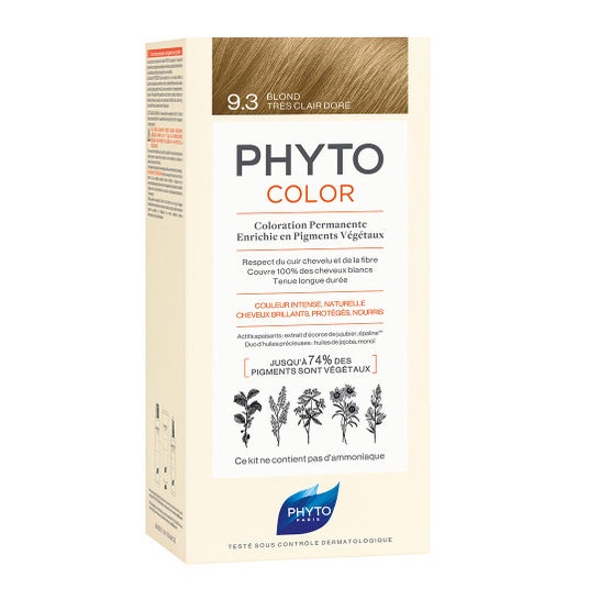 Phyto Phytocolor 93 Rubio Dorado Claro 100 ml