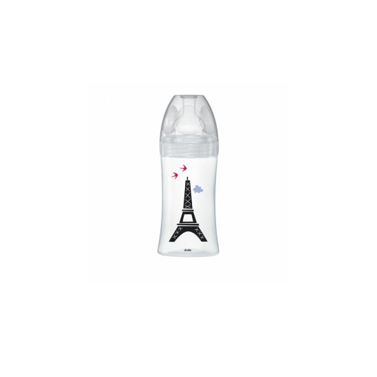 Dodie Sensation Biberón Vidrio 0-6m Paris 270ml