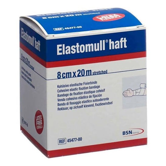 BSN Elastomull Haft 8 cm x 20 metros