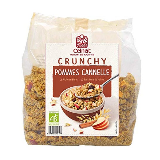 Celnat Muesli Crunchy Manzana Canela 500g