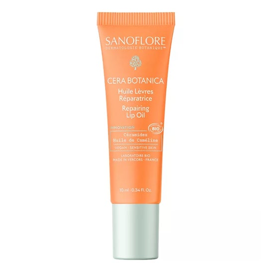 Sanoflore Cera Botanica Aceite Labial Reparador Bio 10 ml