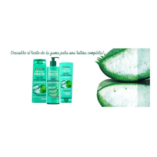 Garnier Fructis Aloe Secado Natural Crema Gel 400 ml