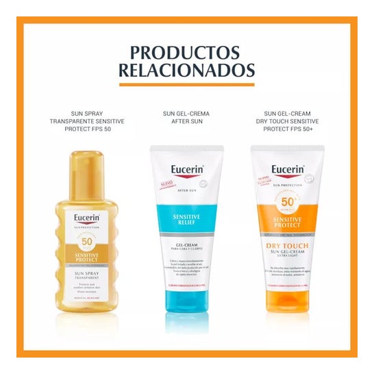 Eucerin Sun Oil Control Tinted Dry Touch Gel-Crema Tono Medio SPF50+ 50ml