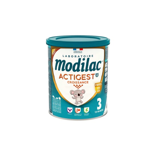 Modilac Actigest + Croissance 3 Lait Poudre 12-36 Mois 800g