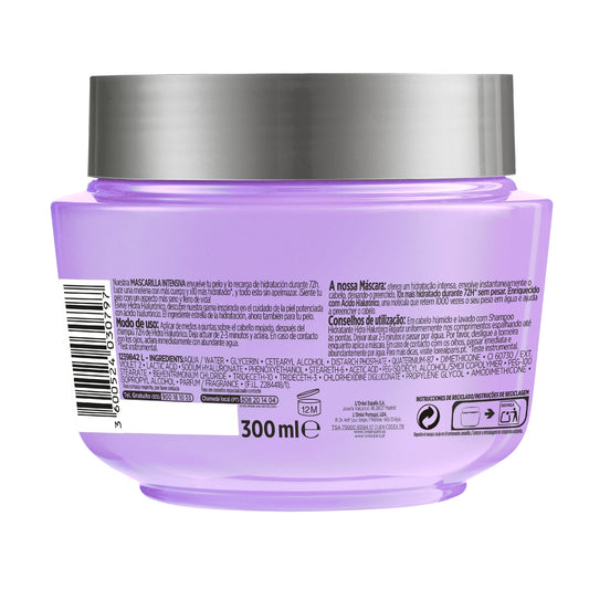 L'Oréal Elvive Hidra Hialurónico Mascarilla 72H Hidratación 300ml