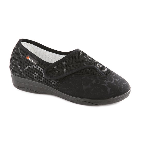 Orliman Zapato Calzado Terapéutico Bréhat Negro T37 1 Par