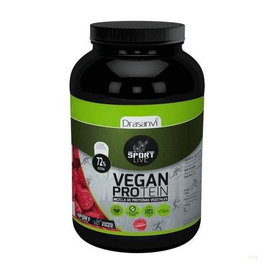 Drasanvi Vegan Protein Frambuesa 600g